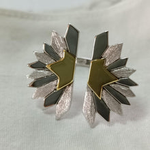 Load image into Gallery viewer, READY TO SHIP Tefui Ring - 925 Sterling Silver & 18 Gold Vermeil Detail FJD$ - Adorn Pacific - All Products