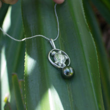 Load image into Gallery viewer, READY TO SHIP Turtle & Saltwater Pearl Necklace in 925 Sterling Silver - FJD$ - Adorn Pacific - All Products