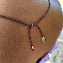 Load image into Gallery viewer, READY TO SHIP Unisex Fiji Saltwater Circled Pearl Faux Suede Leather Necklace - FJD$ - Adorn Pacific - All Products