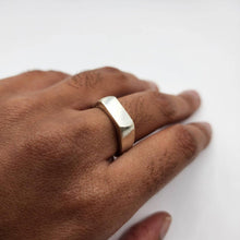 Load image into Gallery viewer, READY TO SHIP - Unisex Signet Ring - 925 Sterling Silver FJD$ - Adorn Pacific - Rings
