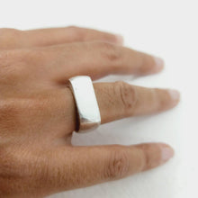 Load image into Gallery viewer, READY TO SHIP - Unisex Signet Ring - 925 Sterling Silver FJD$ - Adorn Pacific - Rings