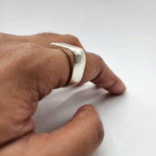 Load image into Gallery viewer, READY TO SHIP - Unisex Signet Ring - 925 Sterling Silver FJD$ - Adorn Pacific - Rings
