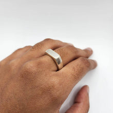 Load image into Gallery viewer, READY TO SHIP - Unisex Signet Ring - 925 Sterling Silver FJD$ - Adorn Pacific - Rings