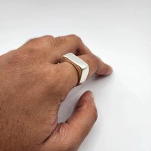 Load image into Gallery viewer, READY TO SHIP - Unisex Signet Ring - 925 Sterling Silver FJD$ - Adorn Pacific - Rings