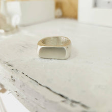 Load image into Gallery viewer, READY TO SHIP - Unisex Signet Ring - 925 Sterling Silver FJD$ - Adorn Pacific - Rings