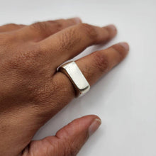 Load image into Gallery viewer, READY TO SHIP - Unisex Signet Ring - 925 Sterling Silver FJD$ - Adorn Pacific - Rings