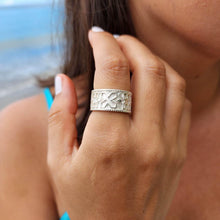 Load image into Gallery viewer, READY TO SHIP - Unisex Tapa Band - 925 Sterling Silver FJD$ - Adorn Pacific - Rings