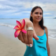 Load image into Gallery viewer, READY TO SHIP - Unisex Tapa Band - 925 Sterling Silver FJD$ - Adorn Pacific - Rings