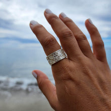 Load image into Gallery viewer, READY TO SHIP - Unisex Tapa Band - 925 Sterling Silver FJD$ - Adorn Pacific - Rings