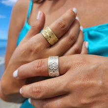 Load image into Gallery viewer, READY TO SHIP - Unisex Tapa Band - 9k Solid Gold FJD$ - Adorn Pacific - Rings
