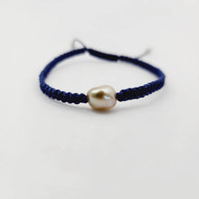 Load image into Gallery viewer, READY TO SHIP Unisex Woven Fiji Saltwater Pearl Bracelet - FJD$ - Adorn Pacific - All Products