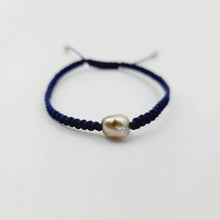 Load image into Gallery viewer, READY TO SHIP Unisex Woven Fiji Saltwater Pearl Bracelet - FJD$ - Adorn Pacific - All Products