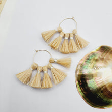 Load image into Gallery viewer, READY TO SHIP Vau Hoop Earrings - 14k Gold Fill FJD$ - Adorn Pacific - Earrings