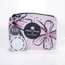 Load image into Gallery viewer, READY TO SHIP &quot;Fiji Hibiscus&quot; Small Water-Resistant Pouch - FJD$
