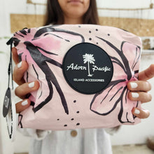 Load image into Gallery viewer, READY TO SHIP &quot;Fiji Hibiscus&quot; Small Water-Resistant Pouch - FJD$
