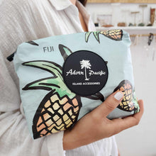 Load image into Gallery viewer, READY TO SHIP &quot;Fiji Pineapple&quot; Small Water-Resistant Pouch - FJD$
