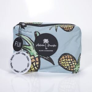 READY TO SHIP "Fiji Pineapple" Small Water-Resistant Pouch - FJD$