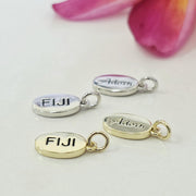 READY TO SHIP Mini Fiji / Adorn Charm -  925 Sterling Silver or 14k Gold Plated FJD$