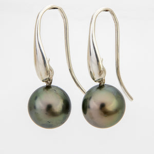 READY TO SHIP Civa Fiji Saltwater Graded Pearl Earrings #BO4000 - 925 Sterling Silver FJD$