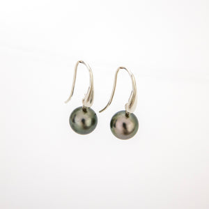 READY TO SHIP Civa Fiji Saltwater Graded Pearl Earrings #BO4000 - 925 Sterling Silver FJD$
