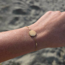 Load image into Gallery viewer, Engravable Disc Bracelet - Silver or Gold Waterproof Stainless Steel FJD$
