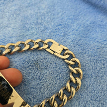 Load image into Gallery viewer, Engravable Men's Bracelet - Silver or Gold Waterproof Stainless Steel FJD$
