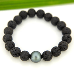 READY TO SHIP Unisex Civa Fiji Pearl Stretch Bracelet - FJD$