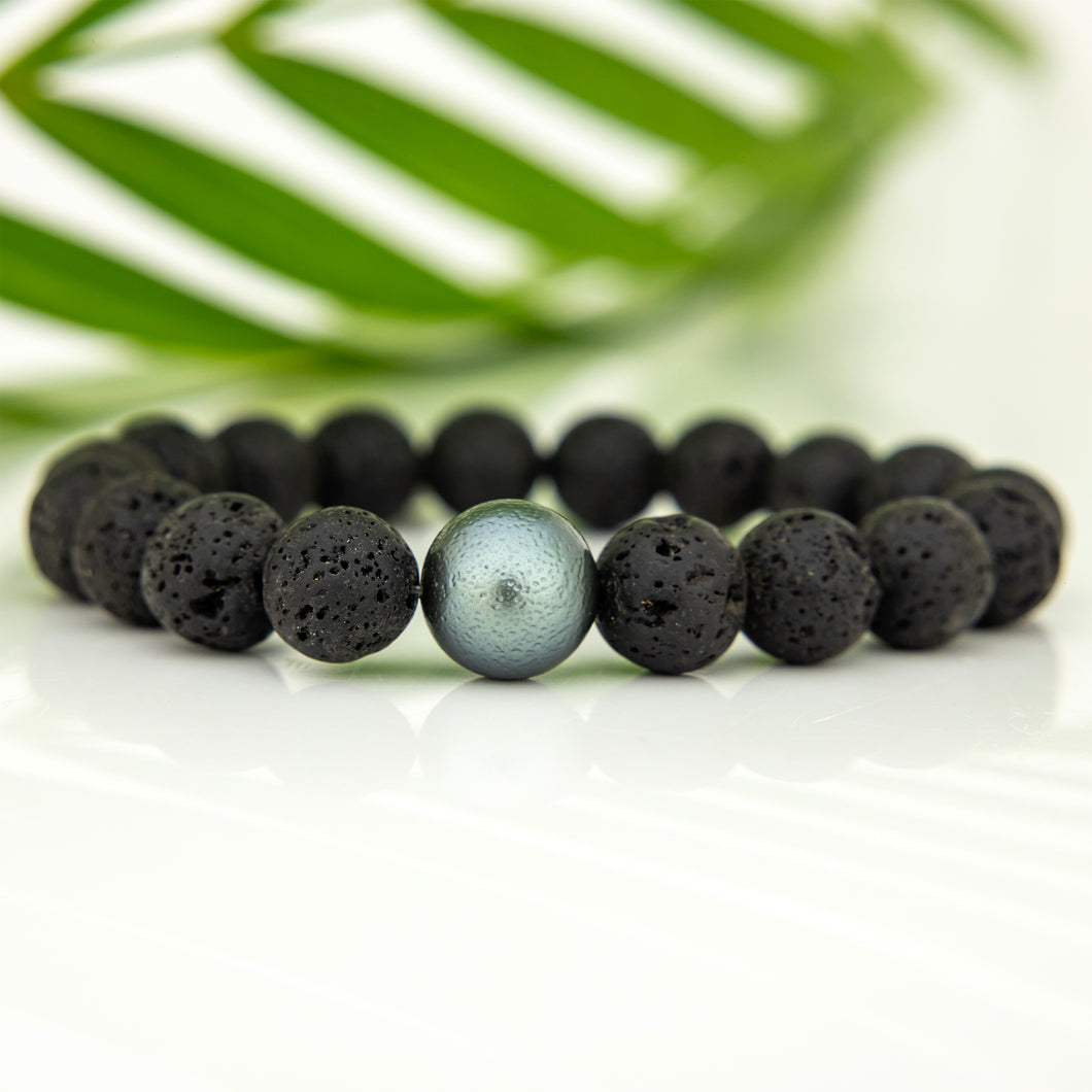 READY TO SHIP Unisex Civa Fiji Pearl Stretch Bracelet - FJD$