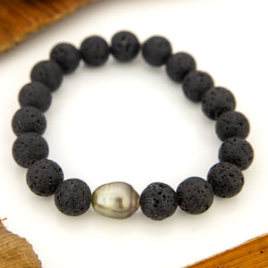 READY TO SHIP Unisex Civa Fiji Pearl Stretch Bracelet - FJD$