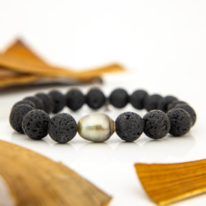 READY TO SHIP Unisex Civa Fiji Pearl Stretch Bracelet - FJD$