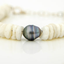 Load image into Gallery viewer, READY TO SHIP Fiji Saltwater Pearl &amp; Shell Money Bracelet - 925 Sterling Silver FJD$
