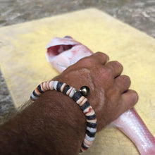 Load image into Gallery viewer, READY TO SHIP Fiji Saltwater Pearl &amp; Shell Money Stretch Bracelet FJD$
