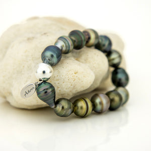 READY TO SHIP Unisex Civa Fiji Pearl Stretch Bracelet - FJD$
