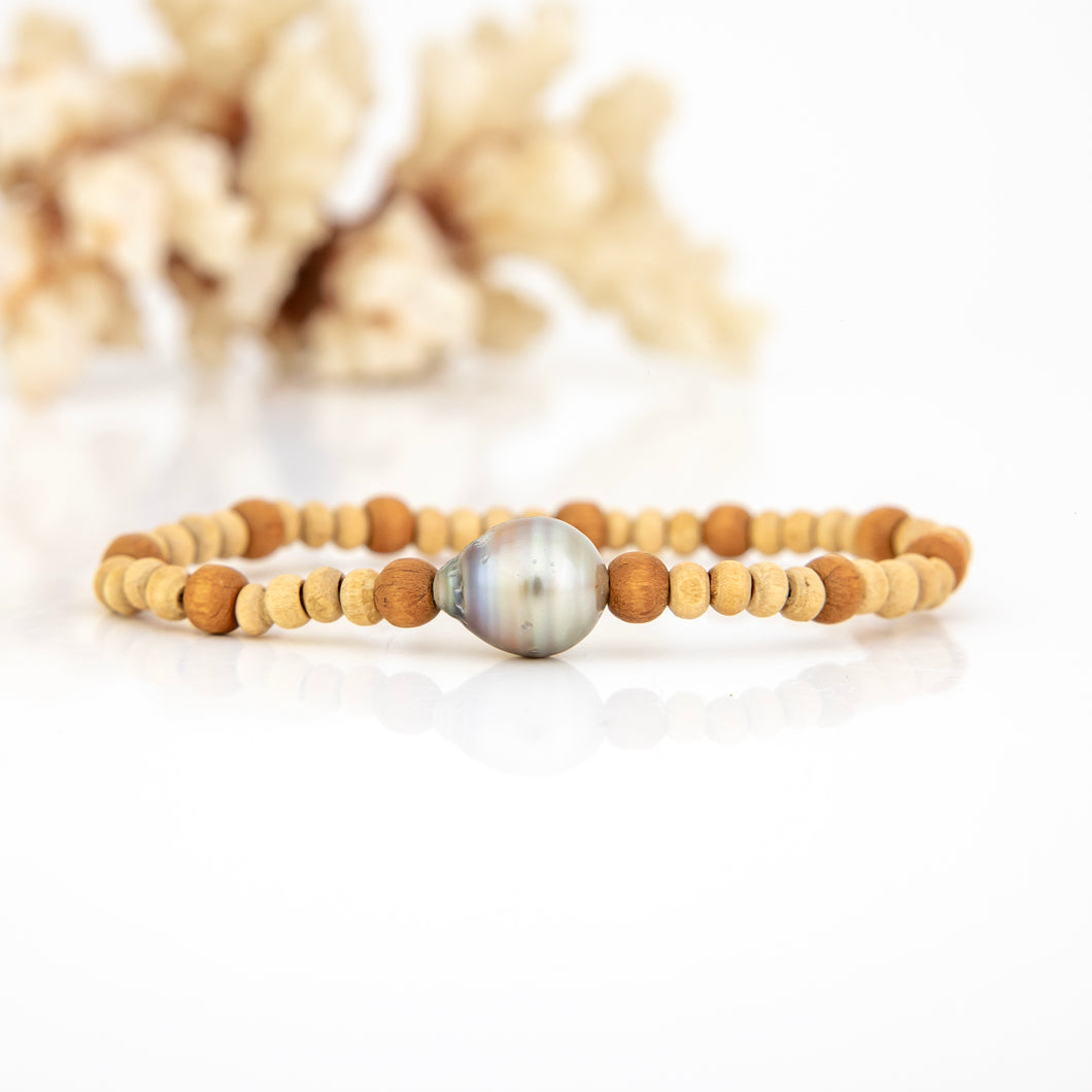 READY TO SHIP Unisex Civa Fiji Pearl Stretch Bracelet - FJD$
