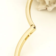 Load image into Gallery viewer, READY TO SHIP Frigate Bird Cuff Bracelet - 14k Gold over Brass FJD$
