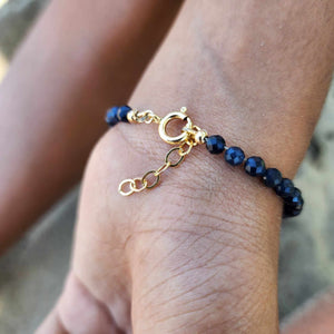 READY TO SHIP Fiji Charm & Bead Bracelet - 14k Gold Fill FJD$