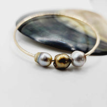 Load image into Gallery viewer, READY TO SHIP Civa Fiji Saltwater Pearl Bangle - 14k Gold Fill FJD$
