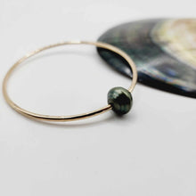 Load image into Gallery viewer, READY TO SHIP Civa Fiji Saltwater Pearl Bangle - 14k Gold Fill FJD$
