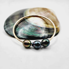 Load image into Gallery viewer, READY TO SHIP Civa Fiji Saltwater Pearl Bangle - 14k Gold Fill FJD$
