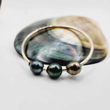Load image into Gallery viewer, READY TO SHIP Civa Fiji Saltwater Pearl Bangle - 14k Gold Fill FJD$
