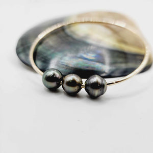 WHOLESALE Civa Fiji Saltwater Pearl Bangle - 14k Gold Fill FJD$