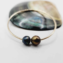 Load image into Gallery viewer, READY TO SHIP Civa Fiji Saltwater Pearl Bangle - 14k Gold Fill FJD$
