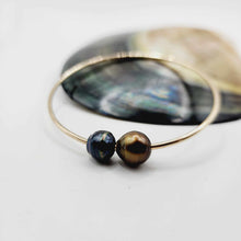 Load image into Gallery viewer, READY TO SHIP Civa Fiji Saltwater Pearl Bangle - 14k Gold Fill FJD$
