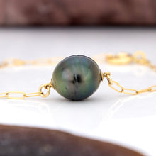Load image into Gallery viewer, READY TO SHIP Saltwater Pearl Bracelet in 14k Gold Fill - FJD$
