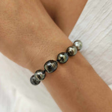 Load image into Gallery viewer, CONTACT US TO RECREATE THIS SOLD OUT STYLE Saltwater Pearl Bracelet in 14k Solid Gold - FJD$
