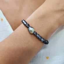 Load image into Gallery viewer, READY TO SHIP Bead Saltwater Pearl Bracelet in 925 Sterling Silver - FJD$
