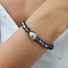 Load image into Gallery viewer, READY TO SHIP Bead Saltwater Pearl Bracelet in 925 Sterling Silver - FJD$
