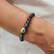 Load image into Gallery viewer, READY TO SHIP Bead Saltwater Pearl Bracelet in 925 Sterling Silver - FJD$
