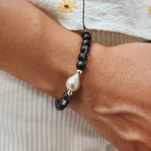Load image into Gallery viewer, READY TO SHIP Bead Saltwater Pearl Bracelet in 14k Gold Fill - FJD$
