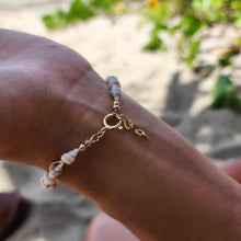 Load image into Gallery viewer, READY TO SHIP Civa Fiji Saltwater Pearl &amp; Shell Bracelet - 14k Gold Fill FJD$
